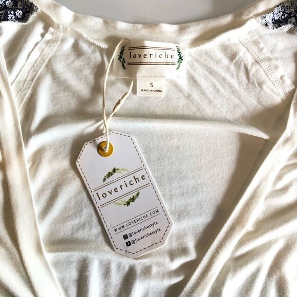 Faux Wrap Boho Top - Picture 8 of 8